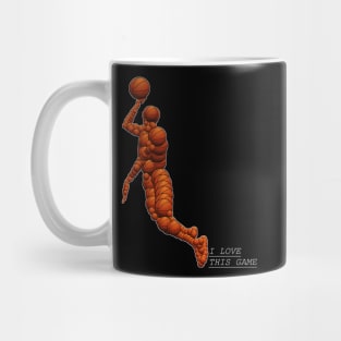 basket i love this game Mug